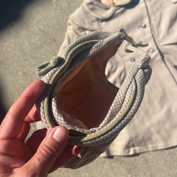 vintage Toddler Craft with the miracle Hem 3T toddler kid girls coat size 3 hat - Picture 8 of 16